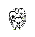 自由な猿（個別スタンプ：2）