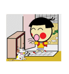 寝ぐせのなおちゃん No2（個別スタンプ：4）