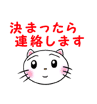 毎日ねこスタンプグループトーク（個別スタンプ：36）