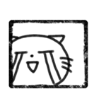 判子風猫スタンプ（個別スタンプ：36）