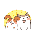 Beagle and Husky（個別スタンプ：36）