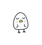 白い小鳥（個別スタンプ：17）