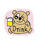 ラッキーくまさん（個別スタンプ：26）