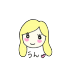 ワンポイントメアリー（個別スタンプ：2）