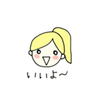 ワンポイントメアリー（個別スタンプ：22）
