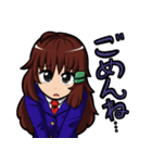 ヘアピンちゃん（個別スタンプ：10）