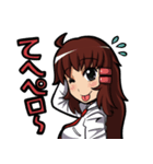 ヘアピンちゃん（個別スタンプ：16）