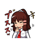 ヘアピンちゃん（個別スタンプ：21）