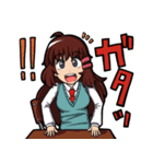 ヘアピンちゃん（個別スタンプ：22）
