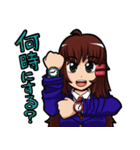ヘアピンちゃん（個別スタンプ：35）