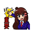 ヘアピンちゃん（個別スタンプ：36）