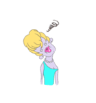 リップちゃん（個別スタンプ：40）