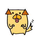 犬とヒヨコの成長日記（個別スタンプ：3）