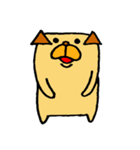 犬とヒヨコの成長日記（個別スタンプ：4）