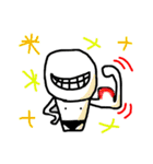 にやり！！ホワイトマン（個別スタンプ：30）