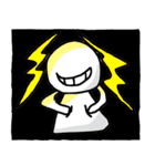 にやり！！ホワイトマン（個別スタンプ：38）