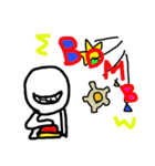 にやり！！ホワイトマン（個別スタンプ：40）