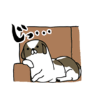長めの犬（個別スタンプ：7）