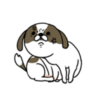 長めの犬（個別スタンプ：11）
