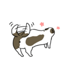 長めの犬（個別スタンプ：35）