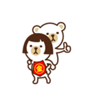 くま＆金（個別スタンプ：36）