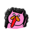 無口なネコ（個別スタンプ：7）