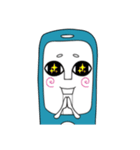 スマホン君（個別スタンプ：4）