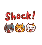 3 gatos（個別スタンプ：27）