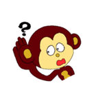 お猿のナナちゃん（個別スタンプ：22）