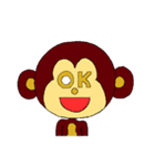 お猿のナナちゃん（個別スタンプ：39）