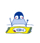 ペンギンとウサギ（個別スタンプ：24）