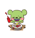 うだつの上がらないクマに友達ができたよ（個別スタンプ：20）