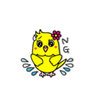 インコのピーター＆ナナ（個別スタンプ：5）