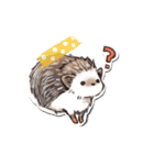 ぺたっとはりねずみ（個別スタンプ：1）
