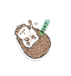 ぺたっとはりねずみ（個別スタンプ：6）