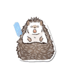 ぺたっとはりねずみ（個別スタンプ：11）