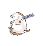 ぺたっとはりねずみ（個別スタンプ：34）