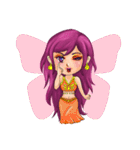 A happy Belly dancer（個別スタンプ：21）