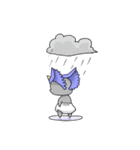 Horned baby bear（個別スタンプ：18）