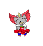 Horned baby bear（個別スタンプ：20）