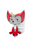 Horned baby bear（個別スタンプ：22）