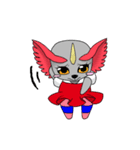 Horned baby bear（個別スタンプ：31）