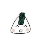 モヒカンおにぎり（個別スタンプ：5）