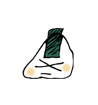 モヒカンおにぎり（個別スタンプ：7）