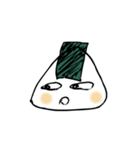 モヒカンおにぎり（個別スタンプ：8）