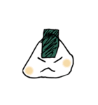 モヒカンおにぎり（個別スタンプ：9）