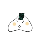 モヒカンおにぎり（個別スタンプ：11）