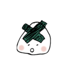 モヒカンおにぎり（個別スタンプ：16）