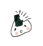 モヒカンおにぎり（個別スタンプ：34）