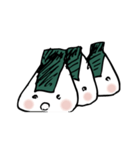 モヒカンおにぎり（個別スタンプ：40）